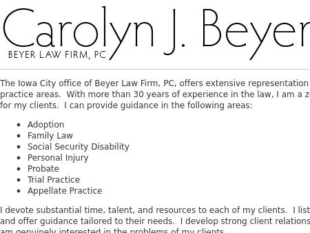 Beyer Law Firm, PC