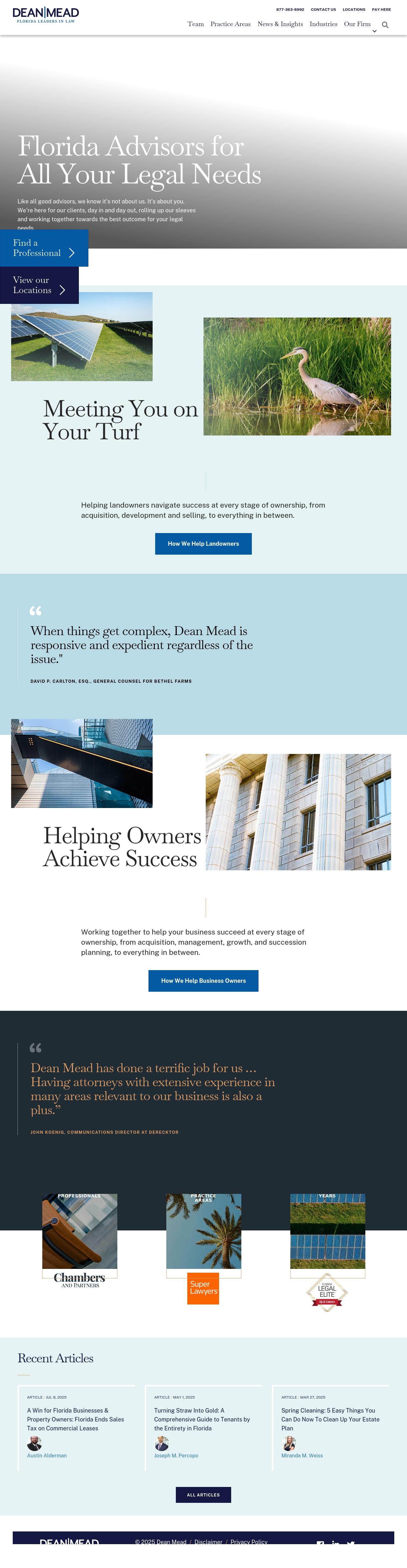 Dean, Mead, Minton & Zwemer - Fort Pierce FL Lawyers