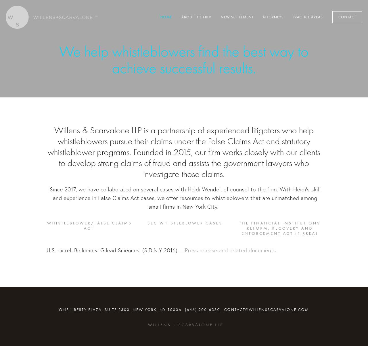 Jonathan A. Willens, LLC - New York NY Lawyers