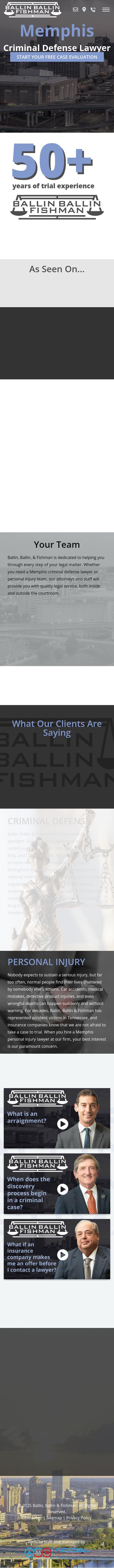 Ballin, Ballin & Fishman, PC - Memphis TN Lawyers