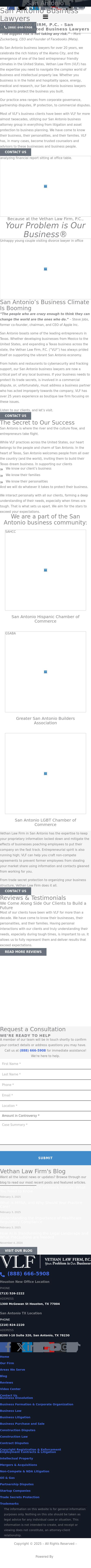 Vethan Law Firm P.C. - San Antonio TX Lawyers