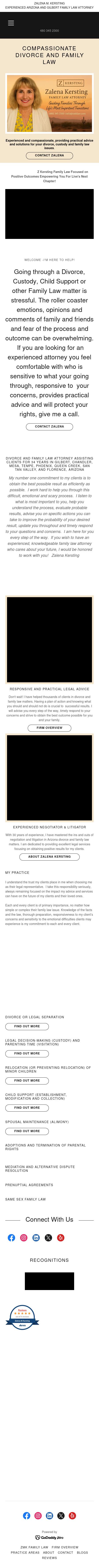 Law Office of Zalena M Kersting - Gilbert AZ Lawyers