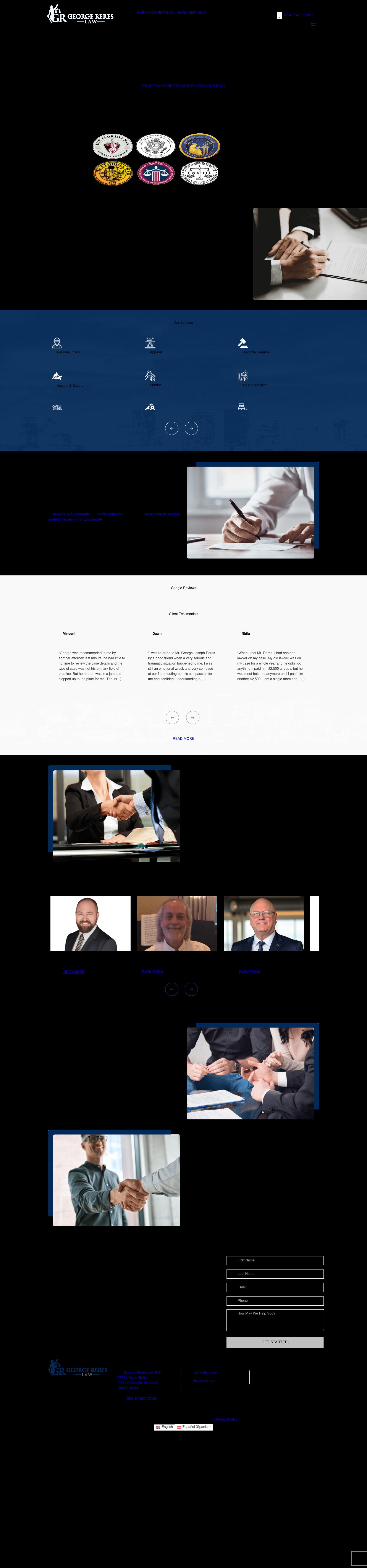 George Reres Law, P.A. - Lauderdale FL Lawyers