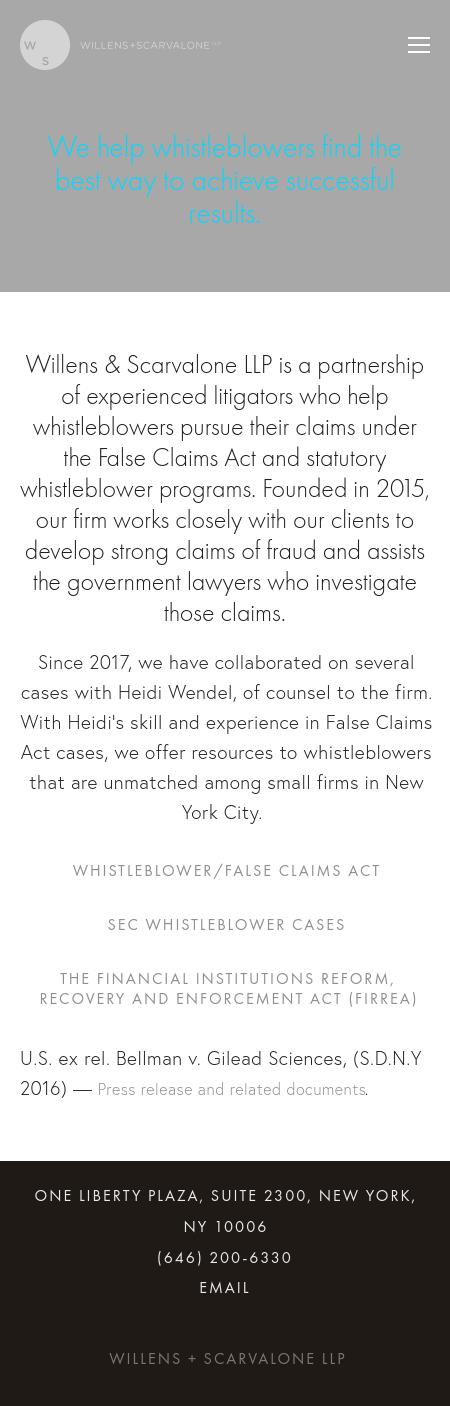 Jonathan A. Willens, LLC - New York NY Lawyers