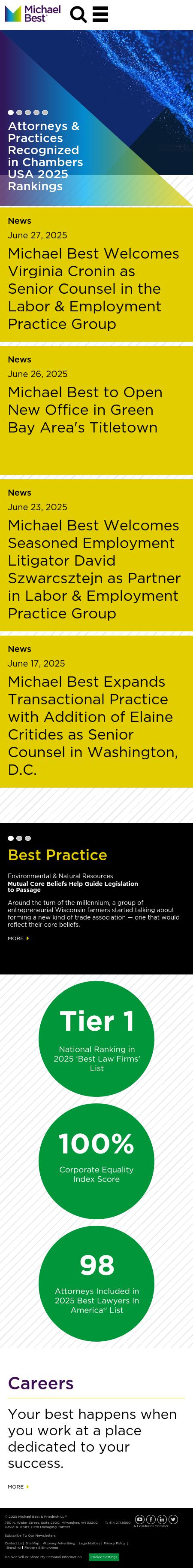 Michael Best & Friedrich LLP - Madison WI Lawyers
