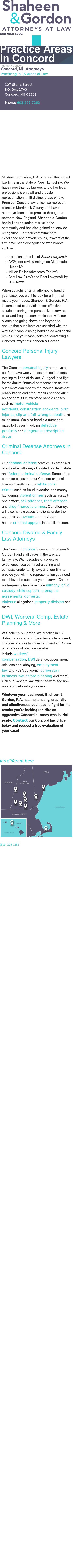Shaheen & Gordon, P.A. - Concord NH Lawyers