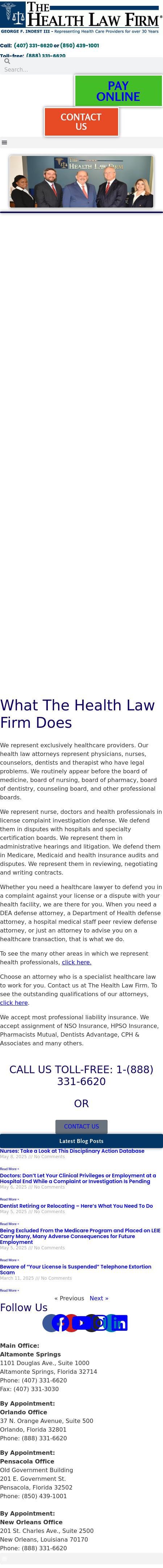 The Health Law Firm - Fort Collins CO Lawyers