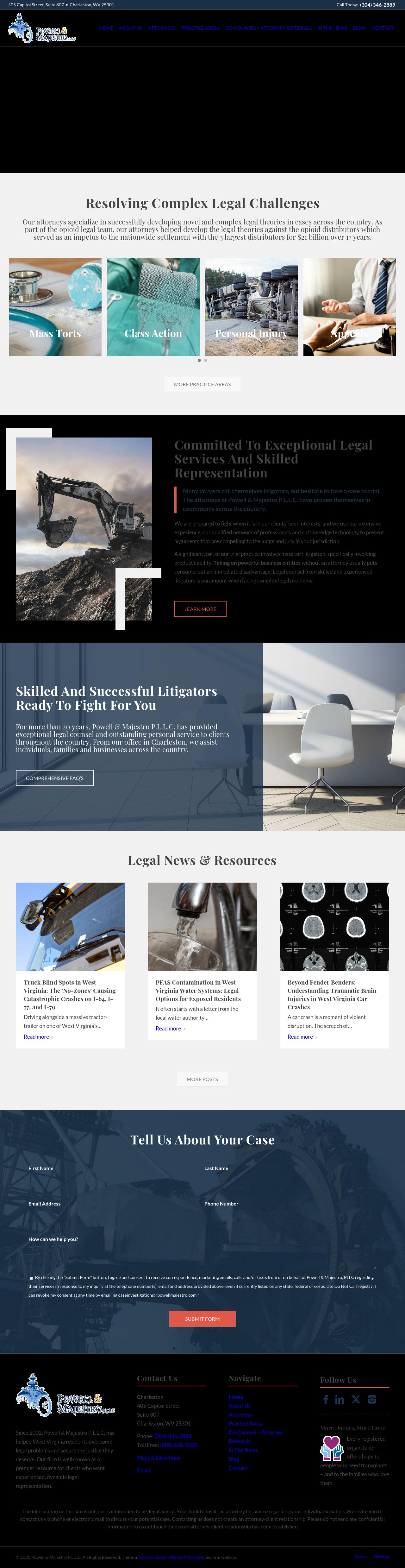 Powell & Majestro P.L.L.C. - Charleston WV Lawyers