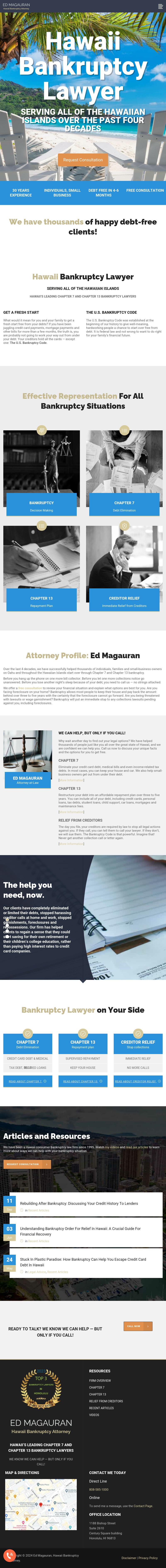 Edward D. Magauran, Attorney-at-Law - Honolulu HI Lawyers