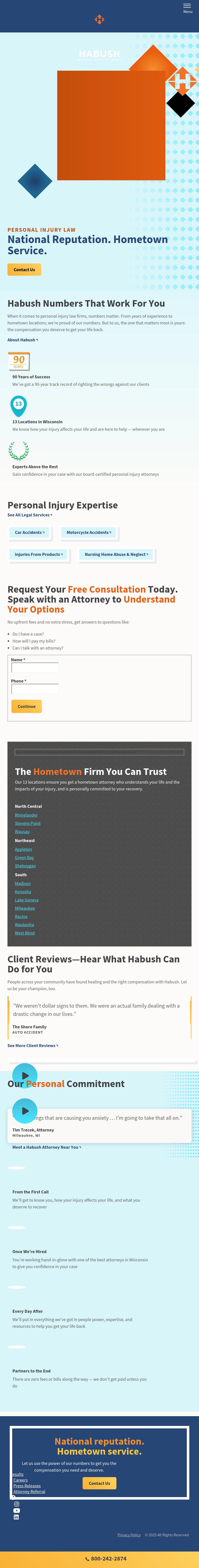 Habush Habush & Rottier, S.C. - Appleton WI Lawyers