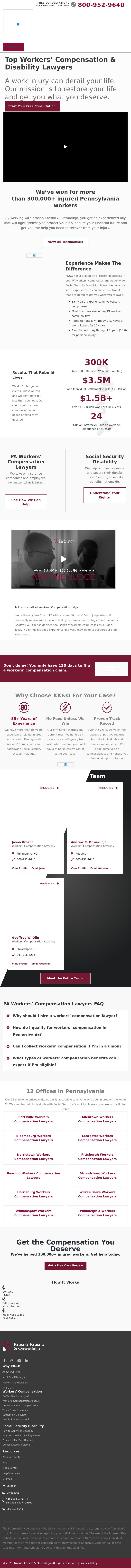 Krasno, Krasno & Onwudinjo - Stroudsburg PA Lawyers