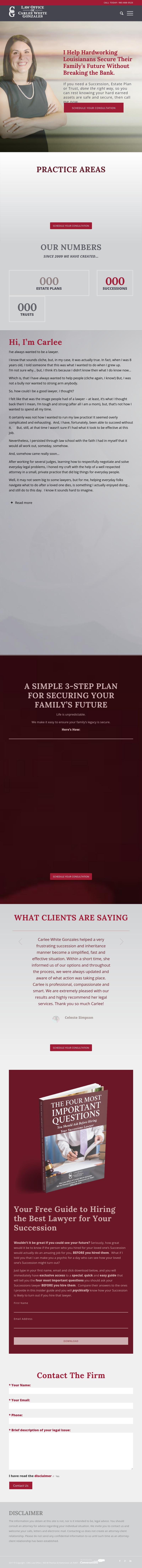Law Office of Carlee White Gonzales - Hammond LA Lawyers