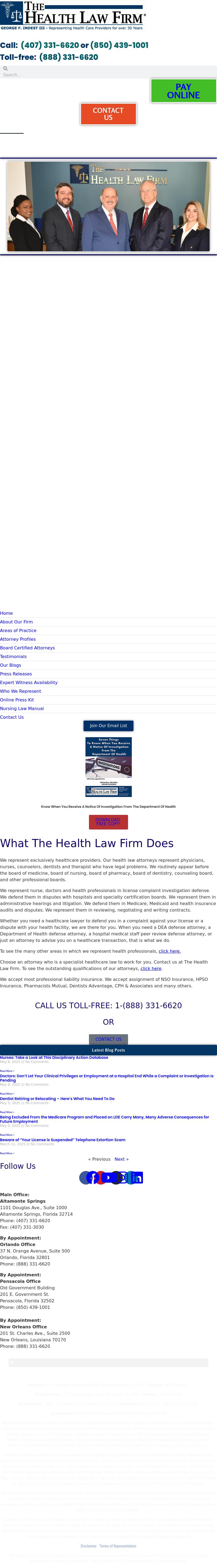 The Health Law Firm - Fort Collins CO Lawyers